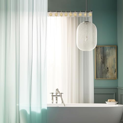 Metal Shower Curtain Hooks, Rust-Resistant Hooks - Image 5