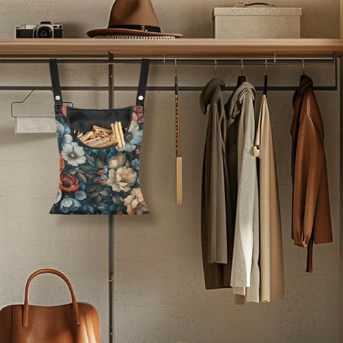 Art Flowers Clothes Pin Bag Holder - Image 5