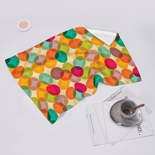 Mid Century Modern Retro Kitchen Towels Decorative Set of 2 16"x24" - Image 5