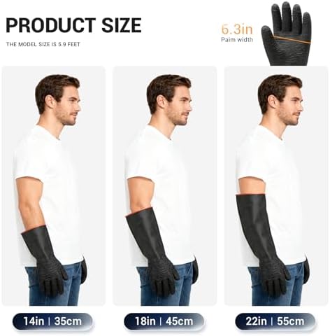 ThxToms Heavy Duty Rubber Gloves - Image 6