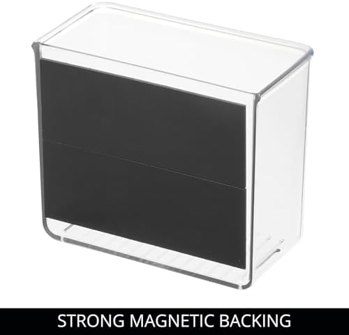 iDesign Magnetic Small Clear Plastic Organizer Bins - Image 4