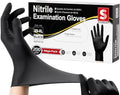 Schneider Black Nitrile Gloves, Gloves Disposable Latex Free, Powder Free by Schneider