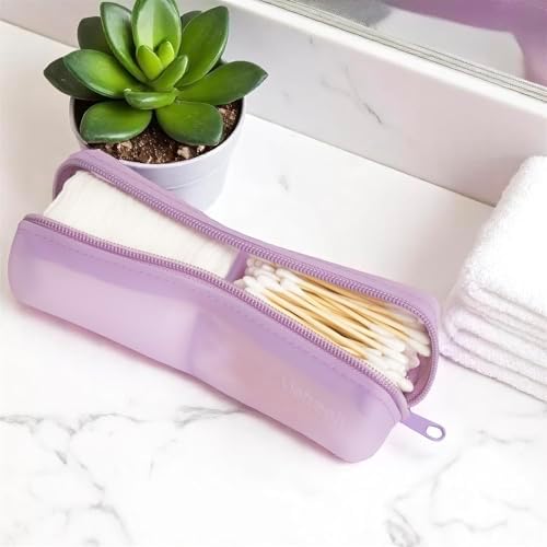 Cotton Round Swab Travel Case, 2-in-1 Beauty Organizer - Image 3