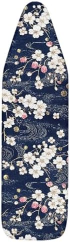 Plum Blossom Iron Board Cover Stain Resistant Ironing Board Replacement Cover - Image 6
