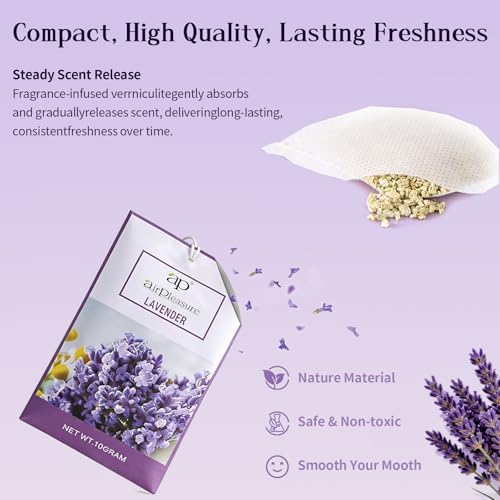 Lavender Scented Sachets Bag 6 Pack - Image 4