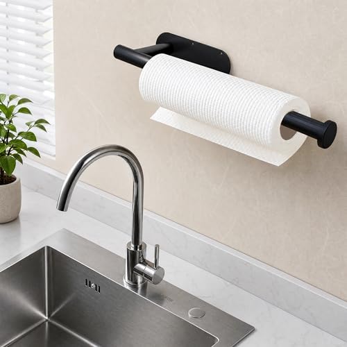 DEKAVA Paper Towel Holder Under Cabinet Wall Mount - Image 4