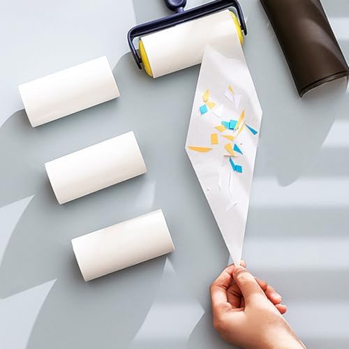 Lint Roller Refills 4 inch Extra Sticky Pet Hair Roller Replacement Refills Only - Image 6