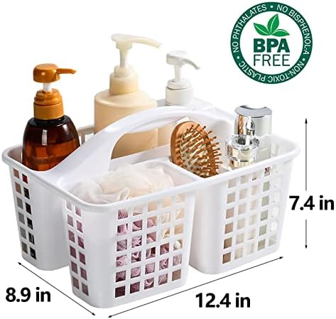 Portable Shower Caddy Basket Plastic Storage Basket - Image 5