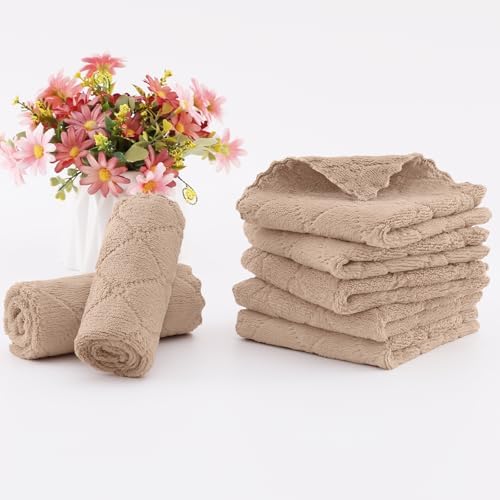 Homaxy 24 Pack Super Soft Absorbent Dish Cloths - Image 6