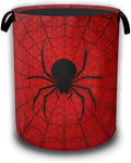 Red Spider Web Laundry Baskets, Laundry Hamper, Storage Basket by Unknown