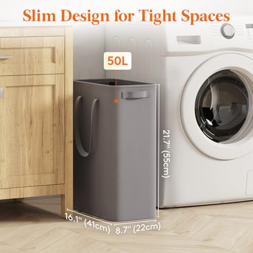 Lifewit 2 Pack Slim Laundry Hamper - Image 3