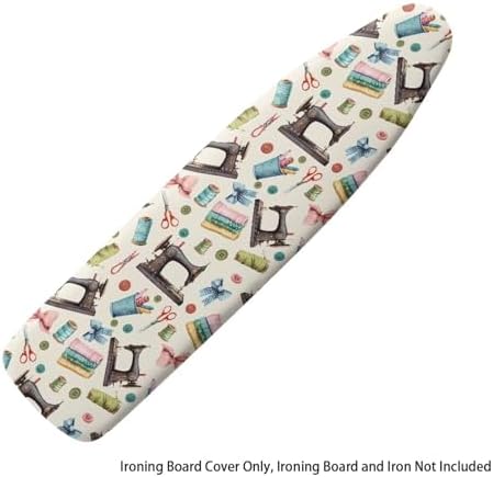 Beige Laundry Ironing Board Cover and Padding Standard Size Table Top Iron - Image 6