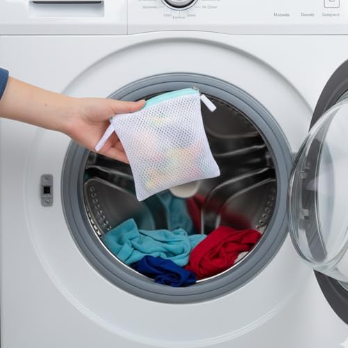 5 Pcs Small Mesh Laundry Bag Mini Lingerie Bags 5.5 x 4.7 Inch - Image 7