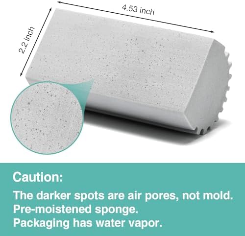 4 Pack Damp Dusting Sponge Duster, Reusable Household Cleaning Sponge Tool - Image 6