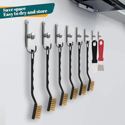 24 Pcs Mini Brass Brush Set, Brass Scratch Brush - Image 4