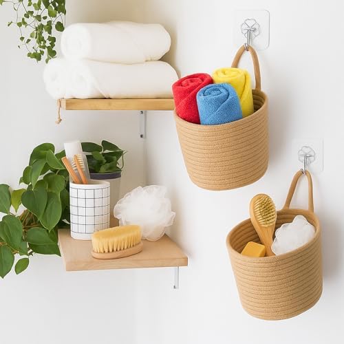 ShellKingdom Hanging Baskets, Boho Pouchs Bag Organizers - Image 6
