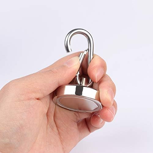 WELLZEER Magnetic Hooks 170lbs Magnet Hooks Carabiner - Image 6