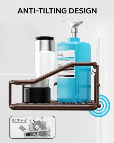 Nieifi Shower Caddy Adhesive, Shower Shelves, Shampoo Holder - Image 4
