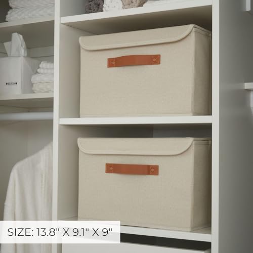 Decorative Linen Storage Boxes - Image 2