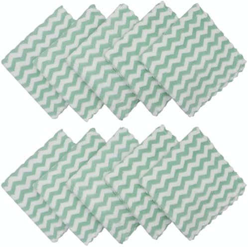 Microfiber Cleaning Cloth, 10 Pack Microfiber Rags - Image 2