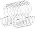 Resze Plastic Shower Curtain Hooks by Resze