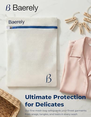 2 Pack Laundry Bag for Shapewear, Bras & Delicates 12x16 in Pearl White - Image 3