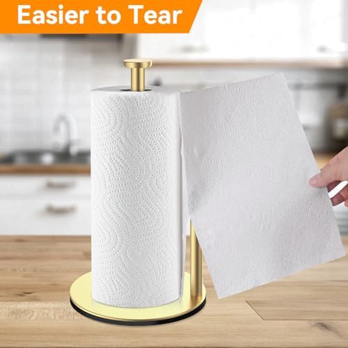 Gold Paper Towel Holder, Stainless Steel, - Image 7
