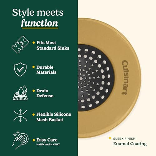 Cuisinart Stainless Steel Kitchen Sink Drain Strainer - Image 4