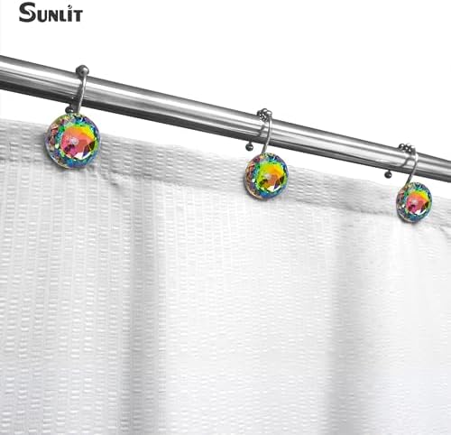 Sunlit Luxury Design Glitter Round Colorful Diamond Crystal Gem Bling - Image 4
