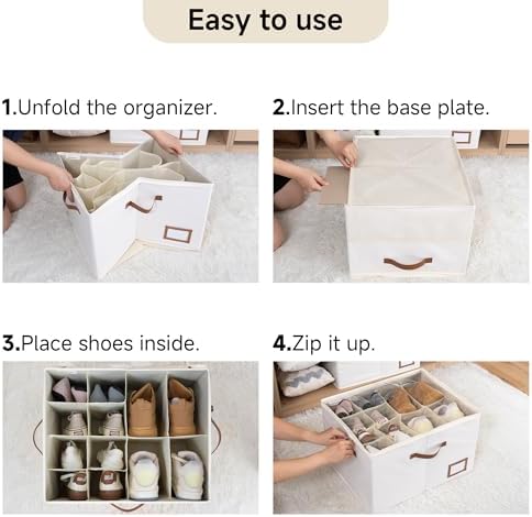 StorageWorks 2-Pack Shoe Storage Box - Image 4