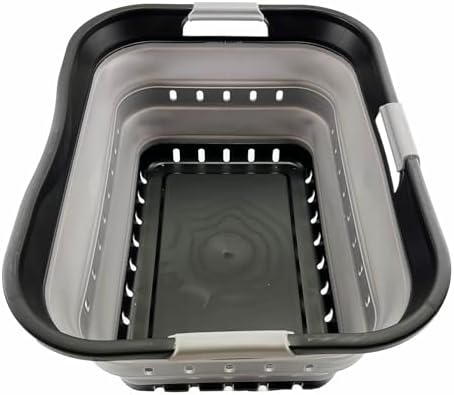 SAMMART 42L Collapsible Plastic Laundry Basket by SAMMART