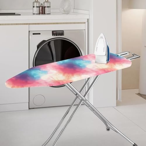 Tie-Dye Gradient Ironing Board Cover, Abstract Watercolor Contrast Stretchy - Image 2