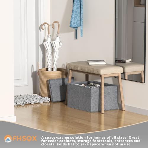 FHSQX 2 Pack Shoe Organizer for Closet, Foldable Shoe Organizer, Fits up to 24 - Image 6