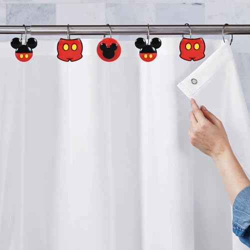 12-Piece Mouse Shower Curtain Hooks - Image 2