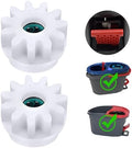 2 Pcs Easy Mop Pedal Broom Spin Mop Replacement One Way Clutch Bearing Bucket by GFRED
