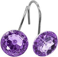 Purple Diamond Crystal Bling Shower Curtain Hooks Rings by MitoVilla