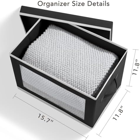 Homsorout Storage Boxes with Lids - Image 4