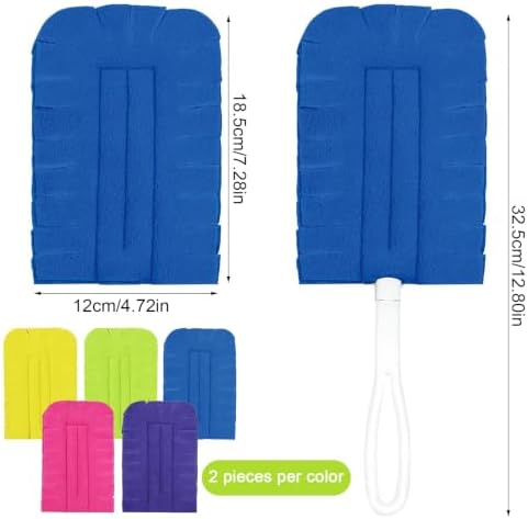 10 Pack Reusable Microfiber Duster Refills - Image 2