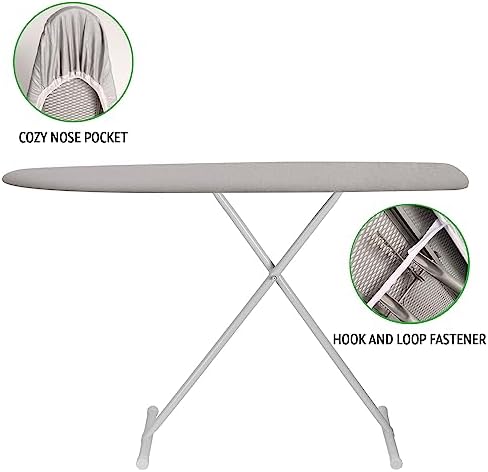 Ironing Board Cover and Pad 15x54 Inch Standard Ironing Board Cover - Image 5