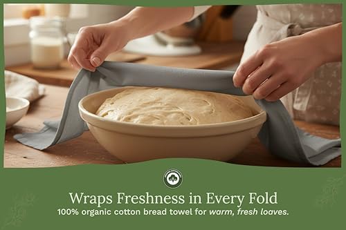 Gray Flour Sack Tea Towels - Image 2