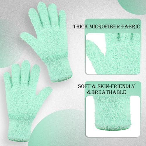 Patelai 12 Pairs Microfiber Dusting Gloves - Image 6