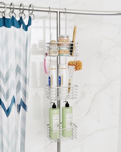 3-Tier Small Hanging Bathroom Organizer, caddy hanging, Shampoo Holder - Image 4