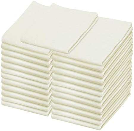 Flour Sack Towels – 24 Pack Cotton Kitchen Dish Towel, Tea Towels by LITOLinenandTowel