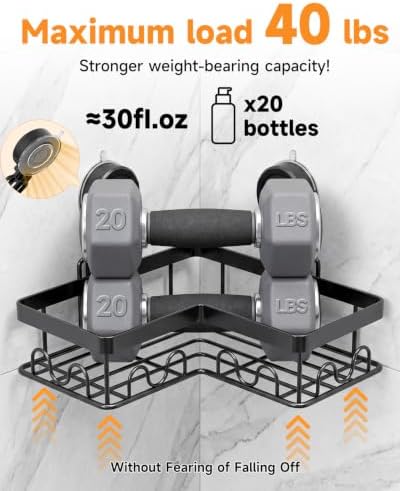 Corner Shower Caddy Suction Cup - Image 4