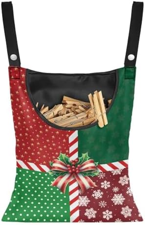 Christmas 2025 Adjustable Clothespin Storage Bag by CREAMIC