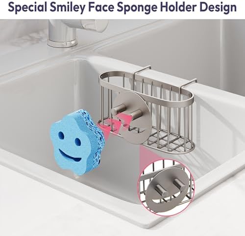 SWTYMIKI Sponge Holder for Kitchen Sink - Image 3
