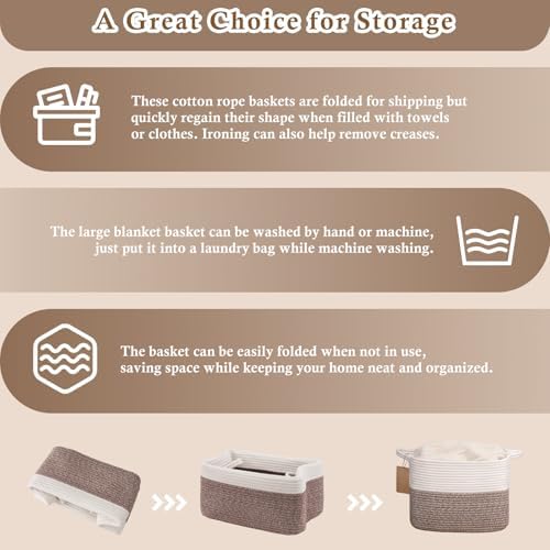 Goodpick Woven Rope Storage Basket - Image 7
