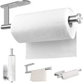 MGahyi Silver Paper Towel Holder Under Cabinet Wall Mount by MGahyi