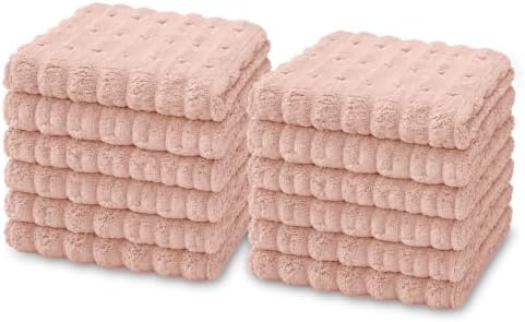 kimteny Microfiber Dish Cloths for Washing Dishes 12 Pack by kimteny