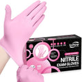SwiftGrip Nitrile Exam Gloves, 4 Mil, Cherry Blossom, Food Safe Gloves by SwiftGrip